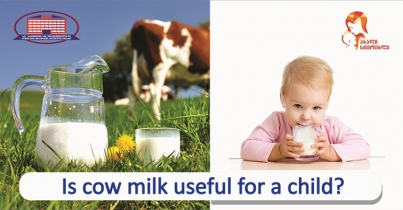 Is cow milk useful for a child or not?